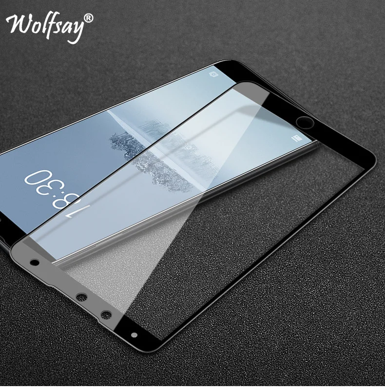 Glass Meizu 15 Screen Protector Tempered for Curved Edge Full Cover Protective Film 5.46 inch | Мобильные телефоны и