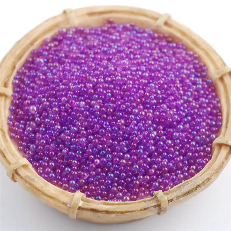 Wholesale - 450g Цена 450 г хрустальные AB стеклянные икры бусины блестящие стразы художественное оформление ногтей DIY Дизайн 0,6-1,0 мм - Цвет: Wholesale - 450g