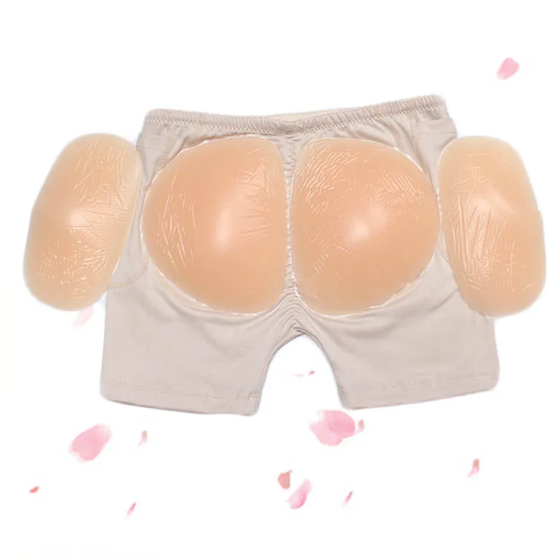 

Wholesale 600g-650g Per Set 4 Pcs Hip Padded Panties For Women Enhancement Sexy Silicone Inserts