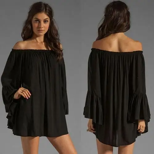 2015 Hot Summer font b Women b font font b Dress b font Casual 1 PCS