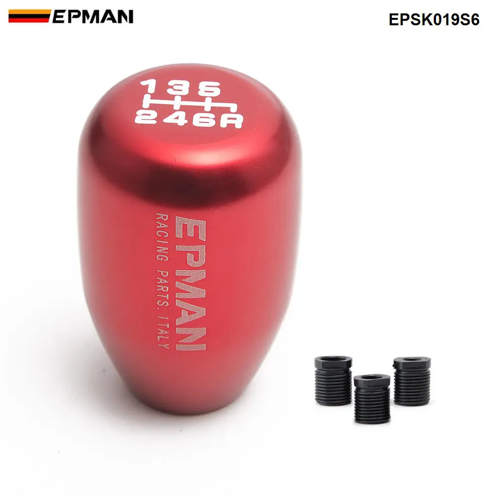Спортивный EPMAN Универсальный Гоночный ручка переключения рулевого механизма автомобиля ручная автоматическая рукоятка для рычага переключения передач рычаг 6 скоростей EPSK019S6