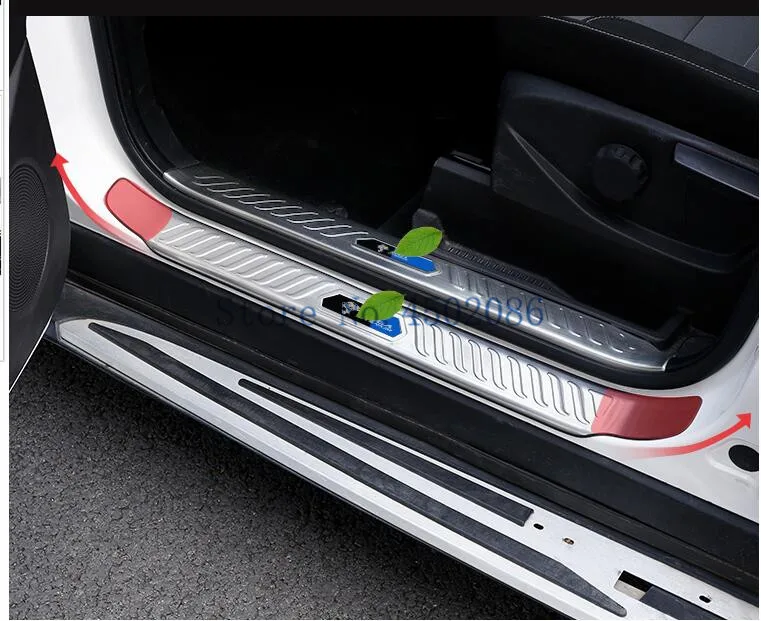Высокое качество нержавеющая сталь Накладка/порог двери для Ford Kuga 2013