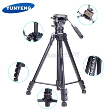 Yunteng 880 дорожный штатив VCT-880 оборудование для микро-камеры SLR, дорожный Штатив для мобильного телефона