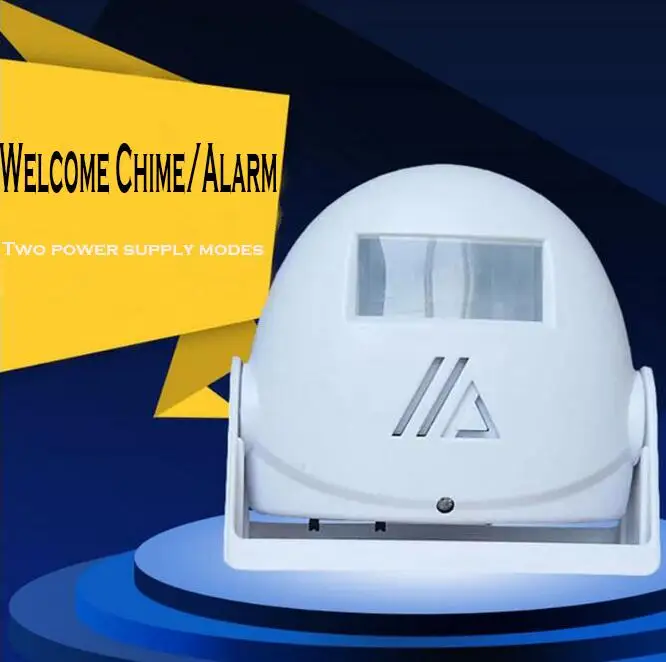 Беспроводной дверной звонок Здравствуйте Chime Alarm музыка переключатель движения
