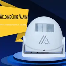 Wireless Door Bell Welcome Chime Alarm Music Switch PIR Motion Sensor Shop Home Hotel Entry Security Doorbell Infrared Detector