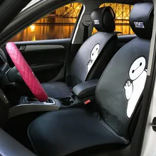 Мода четыре сезона мультфильм милый кожаный Универсальный Автомобильный Чехол