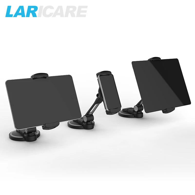 LARICARE aluminum tablet/phone stand holder champ for ipad/phone rotatable adjustable tablet support car LD-204A |