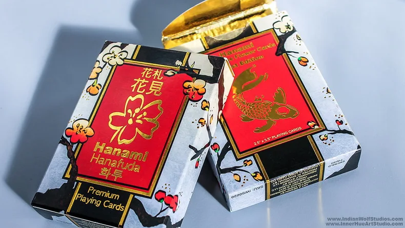 Игральные карты Hanami Fusion Hanafuda колода размеров для покера LPCC ограниченная серия