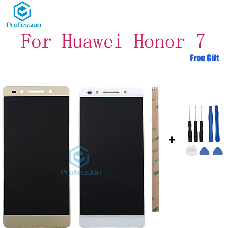 5.2&quot For Huawei Honor 7 PLK-AL10 PLK-CL00 PLK-TL01H LCD Display + Touch Screen Digitizer Assembly | Мобильные телефоны и