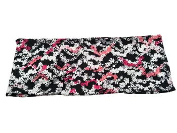 

P17188 2017 Newest fashion headpiece spring floral plain headbands cotton flower link chain headband for women