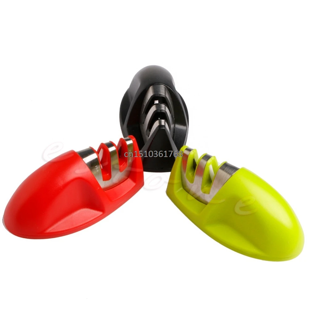 

Portable Knife Sharpener Tool Sharpener Kitchen For Knife Two-Stage Diamond #Y05# #C05#
