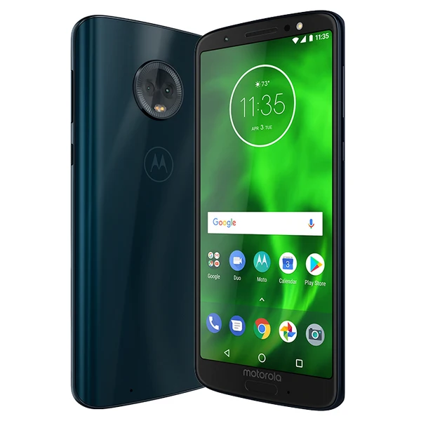 Moto Рола moto g6 плюс 15 см (5 9 & quot) 4 ГБ 64 12 МП Android 8 0 индиго|Смартфоны| |