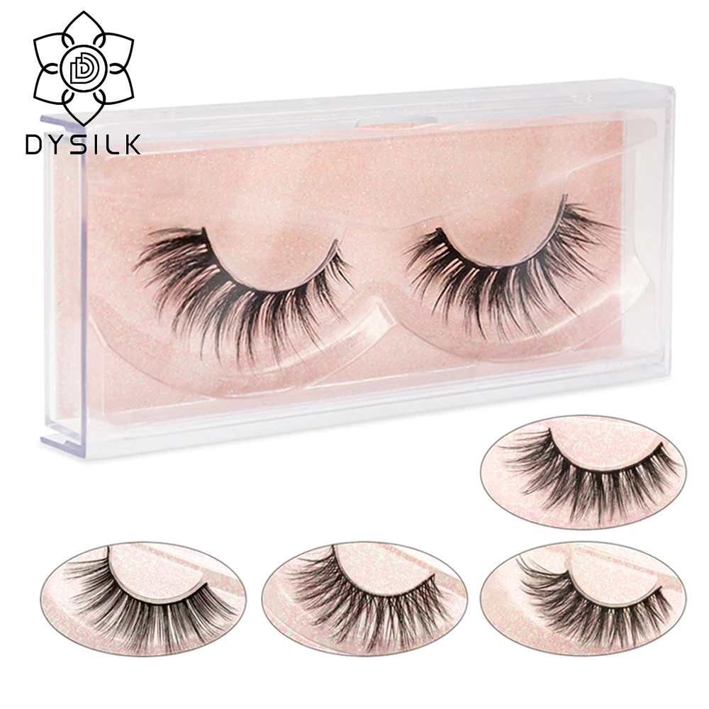 

DYSILK 3D Eyelashes Hand Made Natural Long Faux Mink Lashes High Quality False Lashes Extensions Maquiagem Makeup Tools