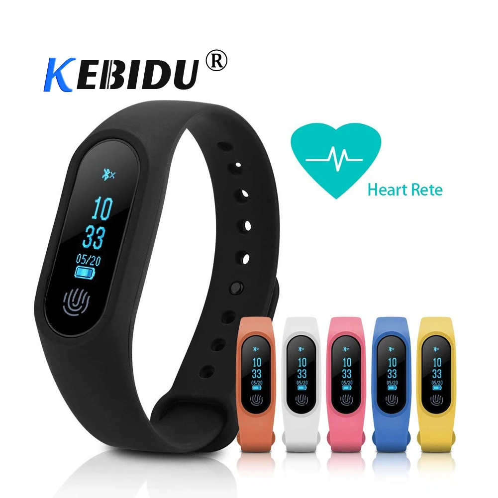 Фитнес браслет Kebidu Sport M2 Bluetooth Смарт с пульсометром смарт для Android