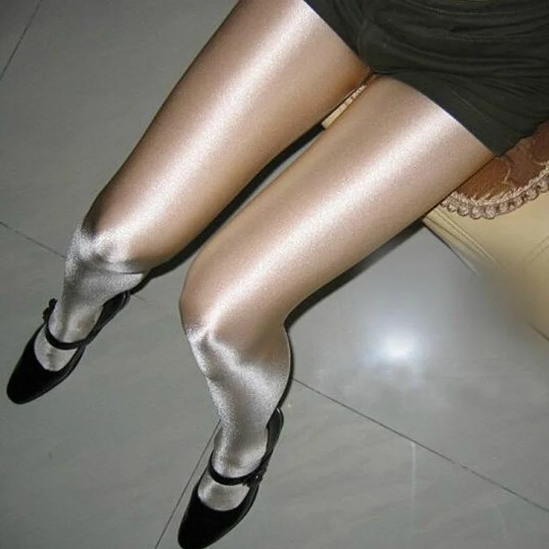 

Jazz Dance Costumes Nightclub Singer Dj Women Stockings Oily Reflective Pantyhose Hip Hop Pole Rave Clothes Stage Outfit DT852