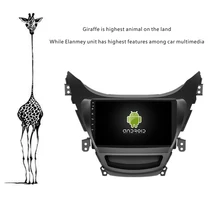 Deluxe Edition автомобильный Android 9,0 плеер для hyundai Elantra 2012 Стерео автомобильные Планшеты 4G Lite sim карта радио с Bluetooth и GPS головное устройство(China)