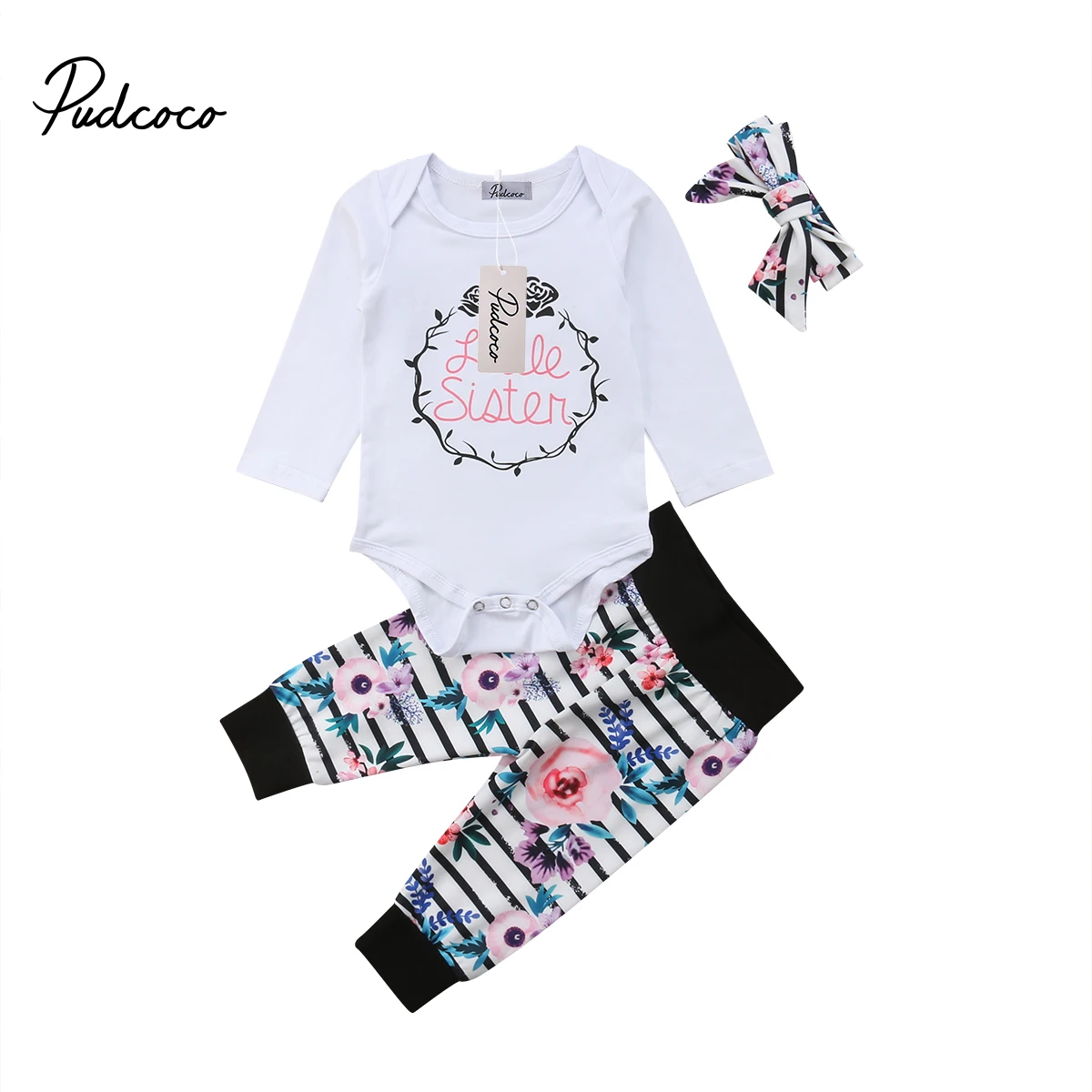 2018 Brand New Newborn Child Kid Baby Girl Family Matching Clothes Big