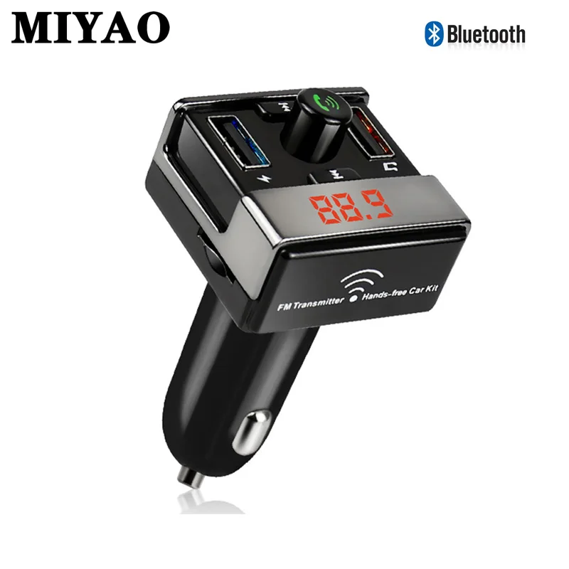

Car USB Charger Bluetooth FM Transmitter Wireless Radio Adapter USB TF Card AUX MP3 Player 2.1A Car Charger Car Kit Accessories