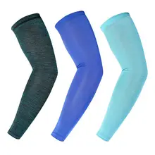 Новая ледяная ткань, гетры для велоспорта, баскетбольные рукава, рукава для бега, налокотники для велосипедистов, гетры для кемпинга, летняя спортивная безопасность