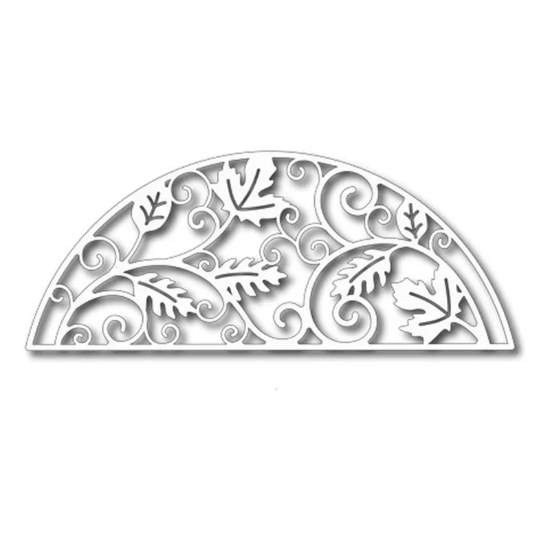 

YaMinSanNiO Fall Leaves Branch Metal Cutting Dies For Scrapbooking Card Making Album Embossing Crafts Diecut paper craft dies