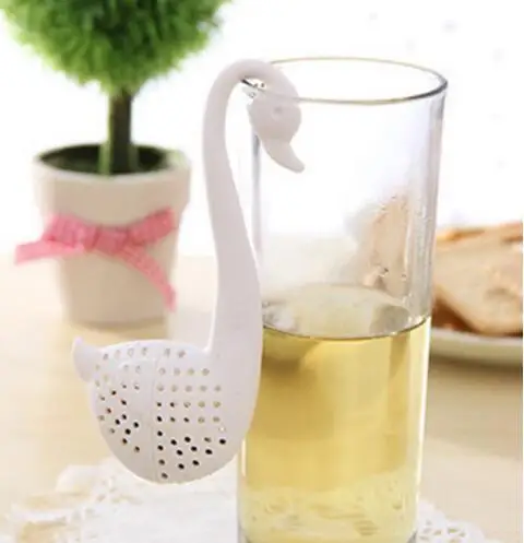 6 цветов силиконовый чайный заварочный фильтр для чая для повторного использования Сладкий Лист с поддоном Новинка чайный шар травяной фильтр для специй чайный инструмент B186 - Цвет: 8