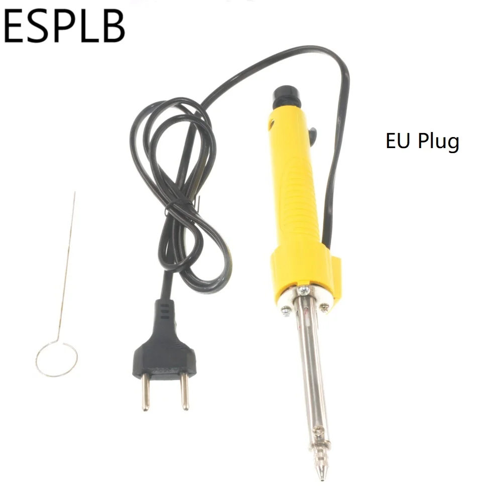 ESPLB Electric Welding Desoldering Pump 50Hz 220V 30W EU/US Plug Desolder Sucker Iron Gun for Welding Tools welding sticks