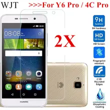 2 шт для huawei Y6 Pro TIT-U02 Y6Pro TIT-TL00 9H закаленное стекло для huawei Honor 4C Pro TIT-L01 5,0 дюймов Защитная пленка для экрана