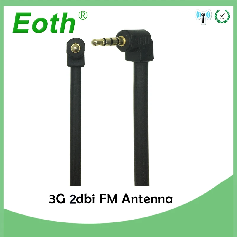 5 шт. Eoth 3 мм Jack телефон fm радио усилитель сигнала внешняя мини беспроводная