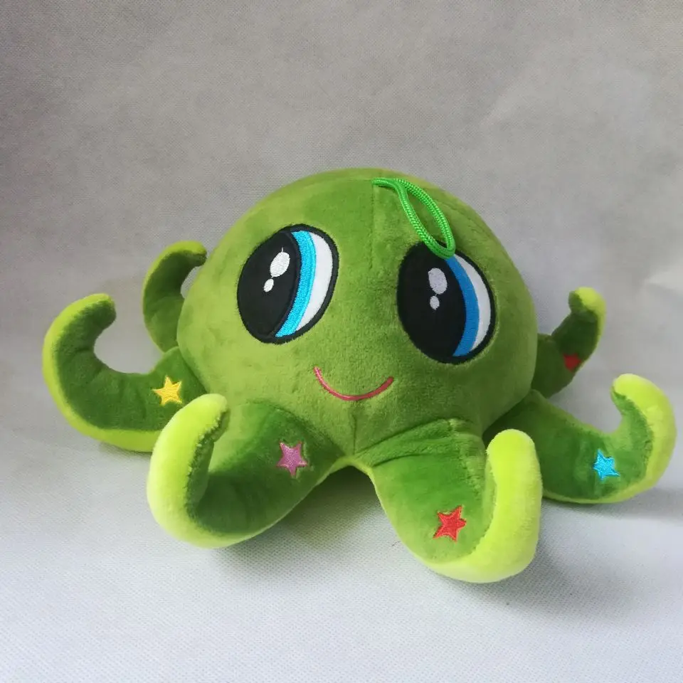 green octopus toy
