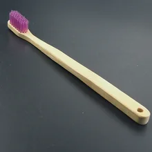 DR. Идеальная 12 шт./партия бамбуковая зубная щетка фиолетового волокна Мягкая зубная щетка с напылением из бамбукового угля уход за полостью рта зубные щетки для взрослых бамбук