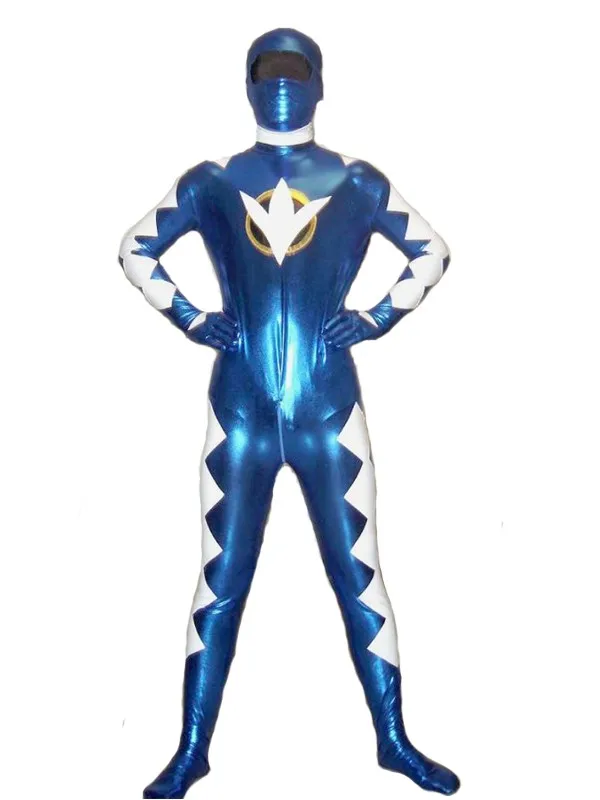 Супер Sentai bakuryuu Sentai серий костюмы зентай Косплей рейнджеры красный/синий/фиолетовый/золотой/блестящий металлический облегающий костюм на Хэллоуин