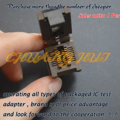 150mil SOP16 to SOP16 test socket FP-16--1.27-05 socket 150mil SOP16 to SOP16 test socket FP-16--1.27-05 socket
