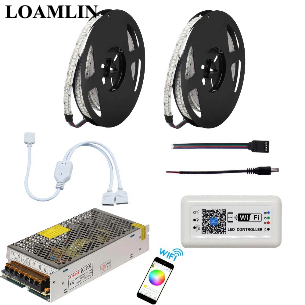 5 м 10 15 20 234 светодиодов/м RGB Светодиодная лента 2835SMD с волшебным домом WIFI