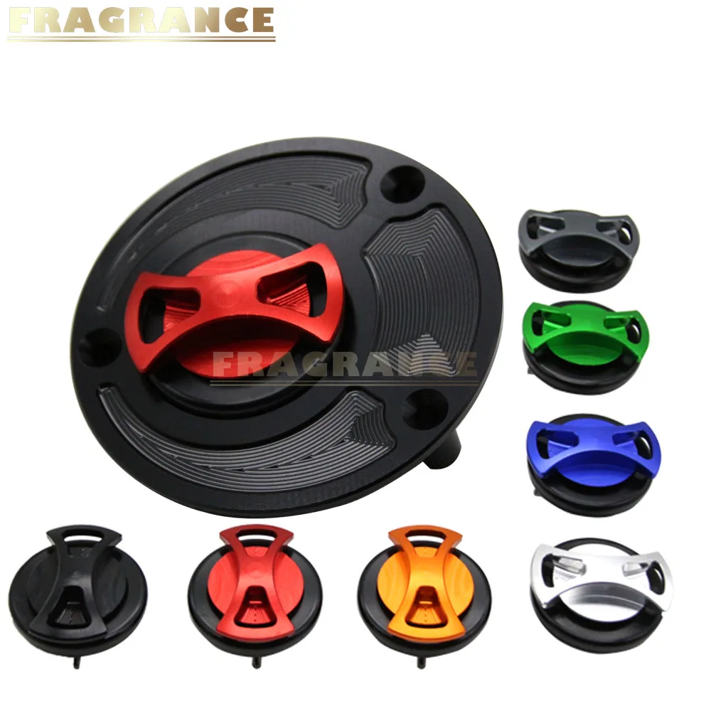 Motorcycle Accessories CNC Aluminum Fuel Gas Tank Cap Cover Key FOR R6/R6S R1 FAZER FZ1 FZ6/FZ6R(all years