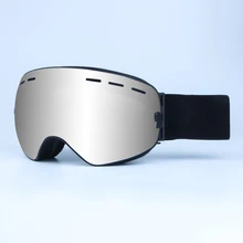 Лыжные очки с двойными линзами, лыжные очки zonnebril, противотуманные снежные очки, лыжные очки для мужчин и женщин, очки для сноуборда gafas de esqui