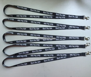 

Custom Design Personlized Gift 10MM Width Cheap Black Sublimation Both Side Print Promotion Neck Lanyard Free Shipping
