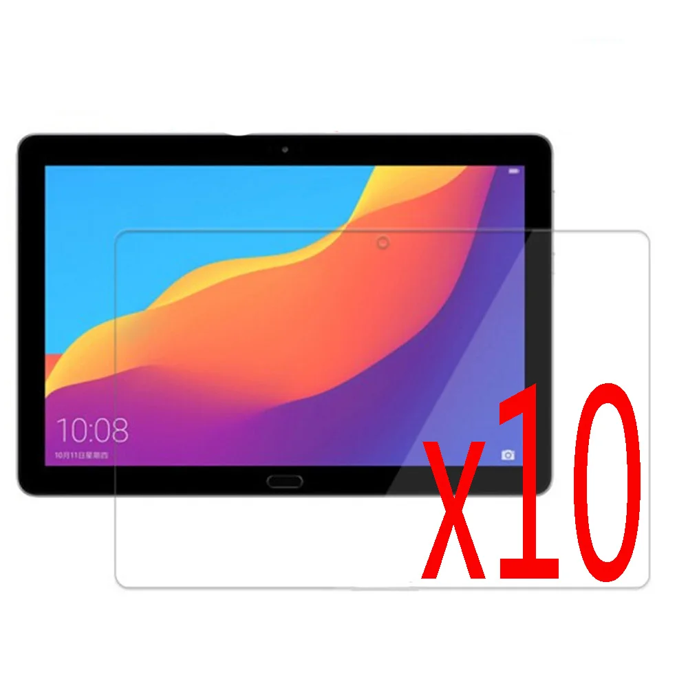 10pcs/lot LCD Clear Screen Protector Films Protective Film Guards For Huawei MediaPad T5 10 AGS2-W09/L09/L03/W19 10.1" Tablet |