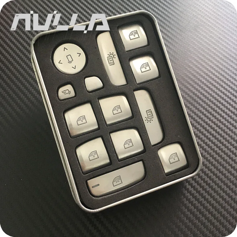Наклейки для кнопки подъема двери и окна NULLA декоративная отделка BMW 5 серии G30 G38
