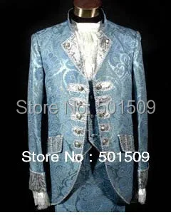

mens period costume Medieval Renaissance stage performance /Prince charming fairy tale William /civil war/Colonial Belle stage