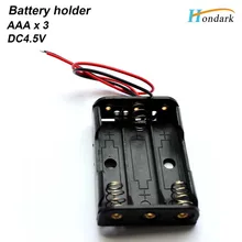 4,5 V преобразователь питания 3X1,5 V держатель батареи 3AAA коробка батареи 3XLR03 корпус батареи 3xaaa, 500 шт/партия
