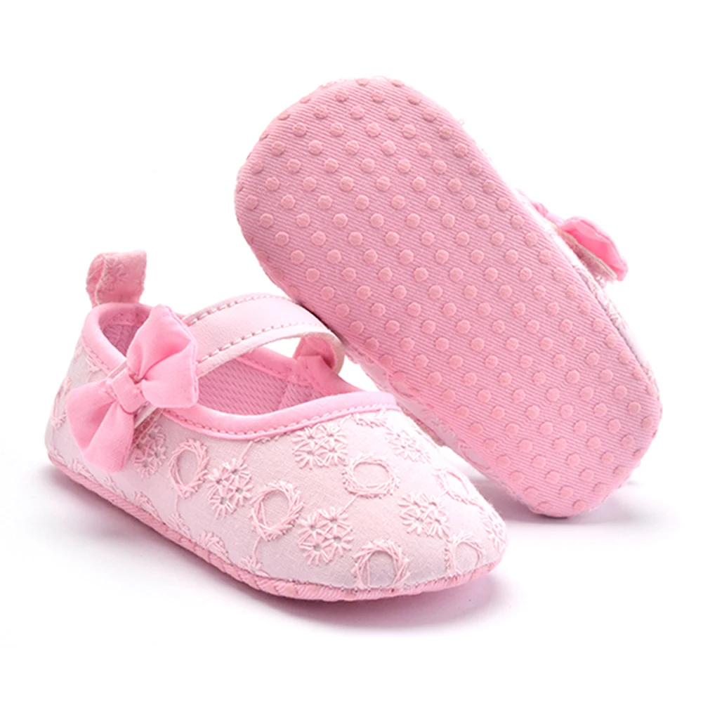 Lovely Newborn Baby Girls First Walkers Shoes New Fashion Cotton