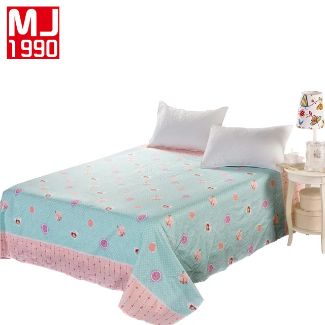 New 100 Cotton Flat Sheets Sweet Love Printed Bedding Mattress New 100 Cotton Flat Sheets Sweet Love Printed Bedding Mattress Double Oversized Full Queen