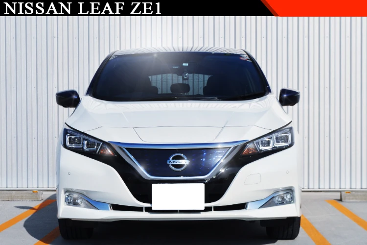 Подходит для Nissan Leaf ZE1 передняя противотуманная фара крышка гарнир отделка автомобиля Стайлинг хромированные аксессуары 2 шт