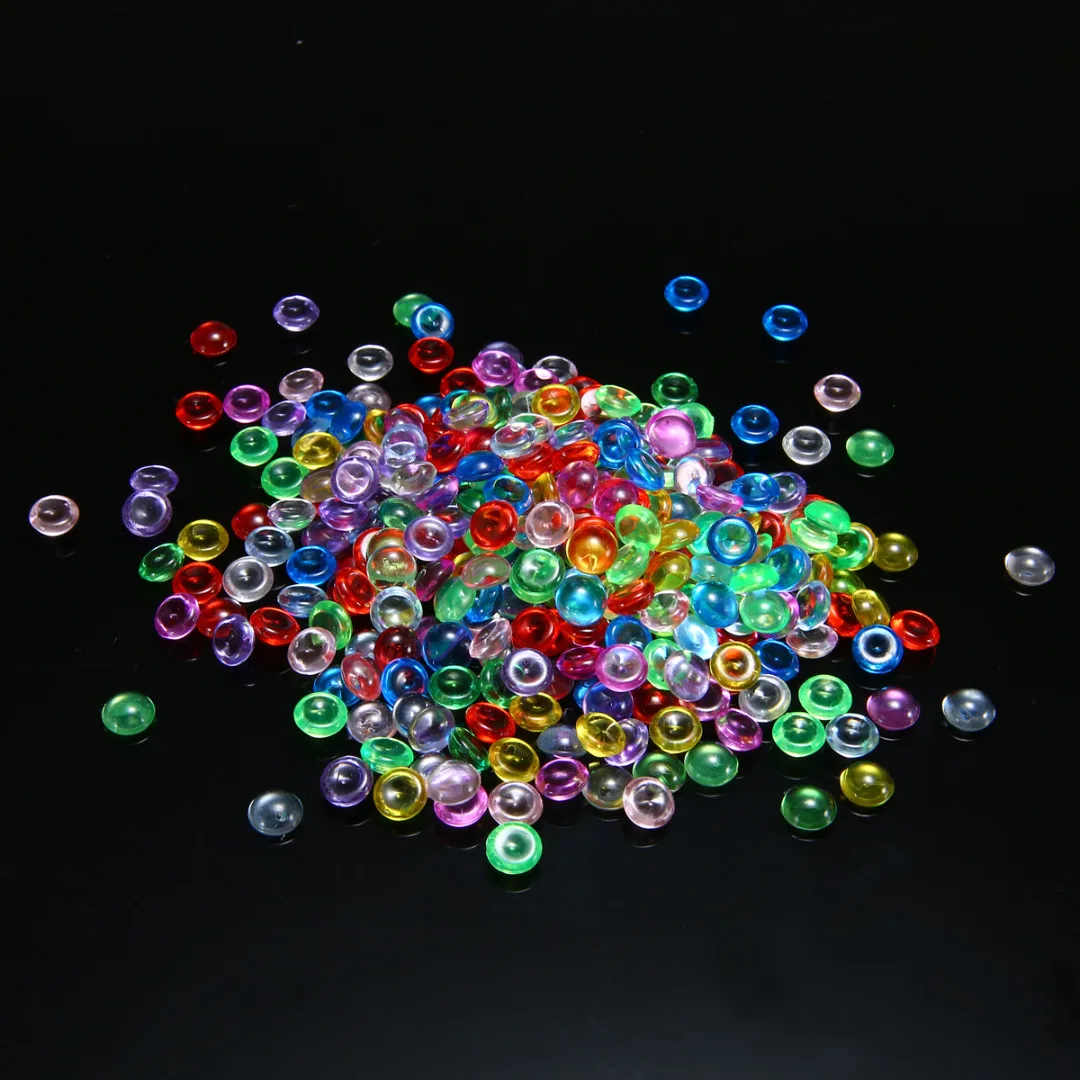 Fish Bowl Vase Filler Beads Colourful Foam Balls DIY Slime Home