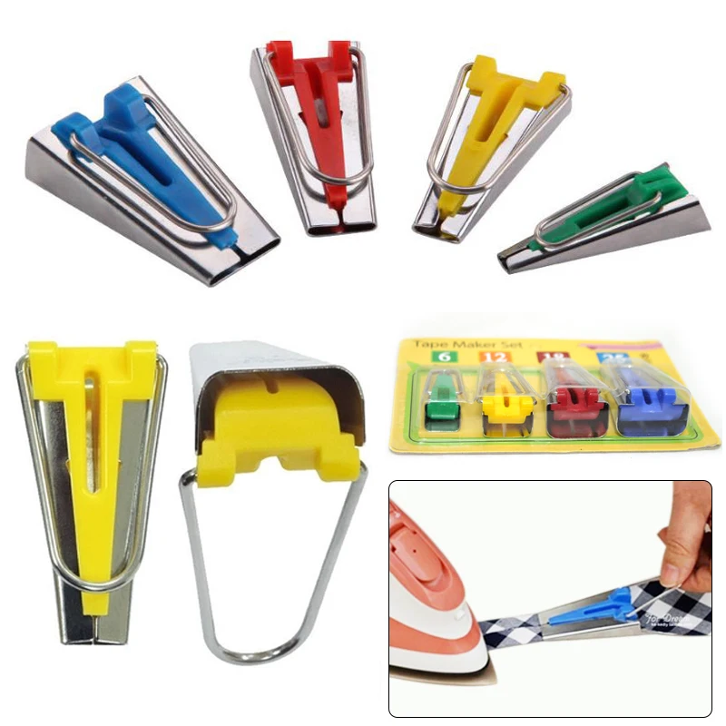 Machine Tool Sewing Quilting Hemming Sewing Tools 1 Set/4pcs Fabric