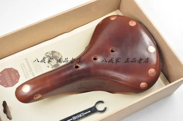 Cheap BROOKS Vintage bicycle saddle  B17 Leather saddle 