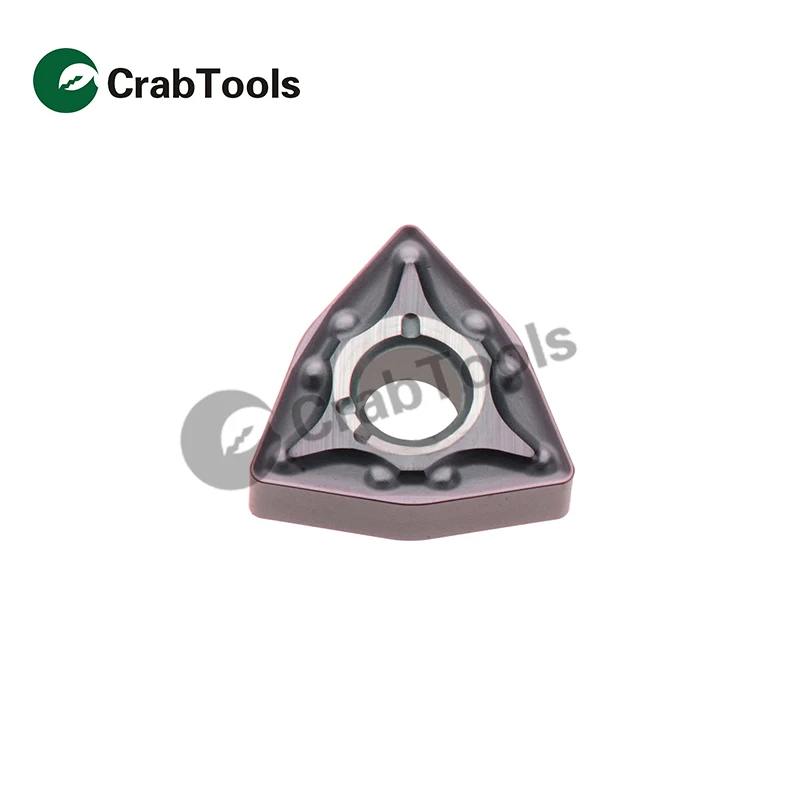 

Crab Tools Mitsubishi 10PC WNMG080408-MA VP15TF Metal Turning Lathe Tools Turning Cutter Carbide Insert CNC Tool Tip Machine