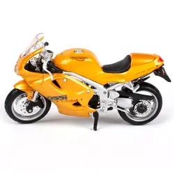 Maisto 1:18 Triumph Daytona 955I мотоцикл литья под давлением модель мотоцикла diecasts Желтый Мотоцикл Форма с профессиональным коробки 341