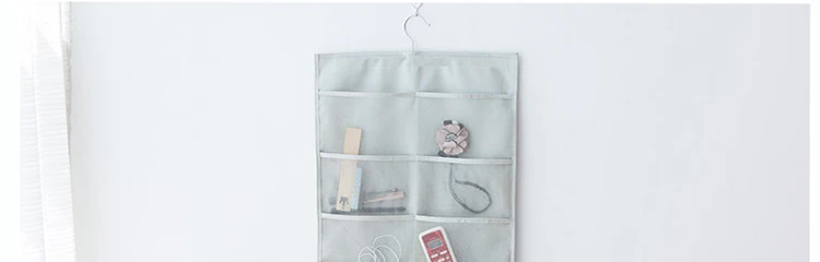 Luluhut настенный дверной подвесной мешок для хранения двухстороннего нижнего белья бюстгальтер носки сортировочная сумка спальный шкаф сумка для хранения Домашний Органайзер