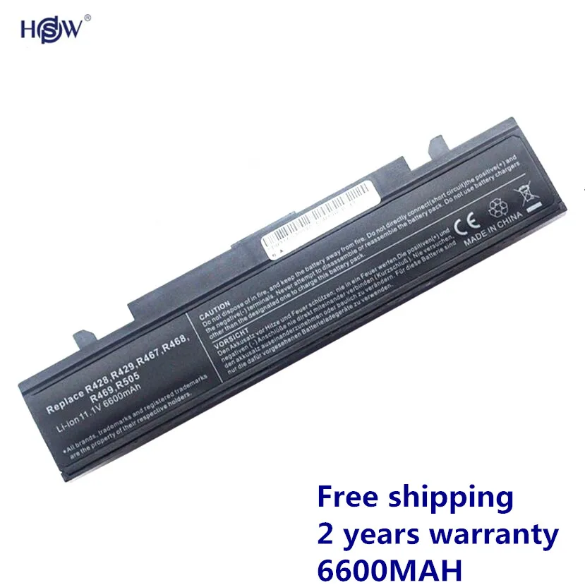 

9 cells 6600mAh Laptop Battery for Samsung NP355V4C NP350V5C NP350E5C NP300V5A NP350E7C NP355E7C E257 E352 SA20 SA21 Notebook